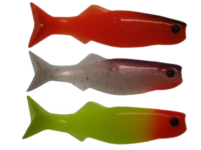 Orka Shad Tail Soft Lures for Pike,Bass,Walleye,CatfishHand Painted Softbait 