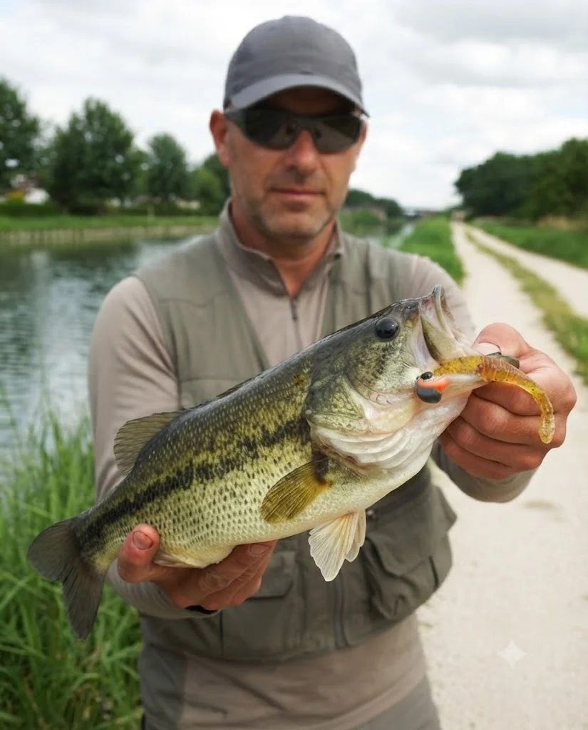ORKA soft lures for Bass (Micropterus salmoides)